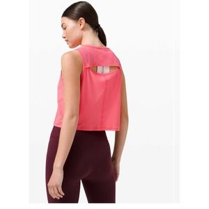 Lululemon cropped sculpt tank